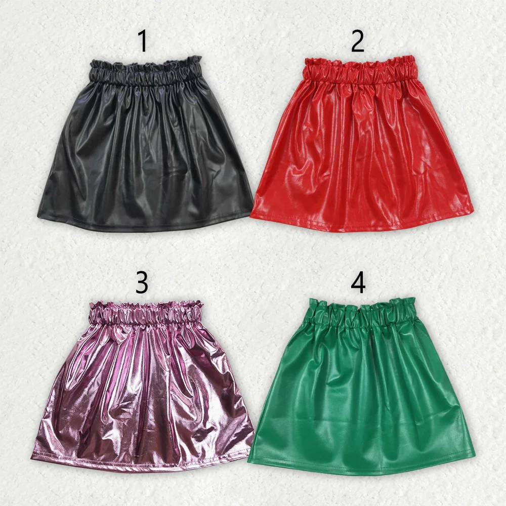 GLK0018 Summer Boutique baby girls dresses green leather skirt Wholesale dress clothes for girls
GLK0018 Summer Boutique baby girls dresses green leather skirt Wholesale dress clothes for girls