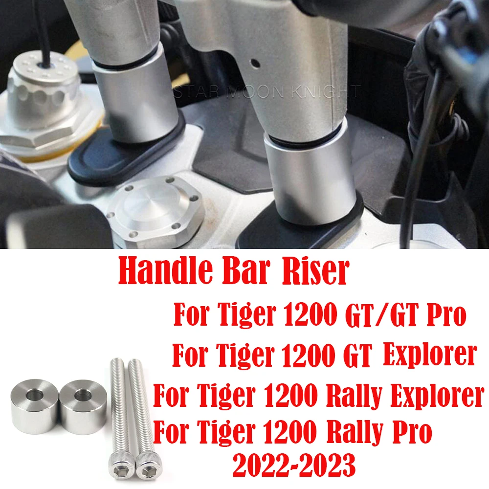 For Tiger 1200 Motorcycle Handle Bar Riser Clamp Extend Handlebar Adapter Mount Tiger 1200 Tiger1200 GT Pro Explorer Rally 2022-
For Tiger 1200 Motorcycle Handle Bar Riser Clamp Extend Handlebar Adapter Mount Tiger 1200 Tiger1200 GT Pro Explorer Rally 2022-