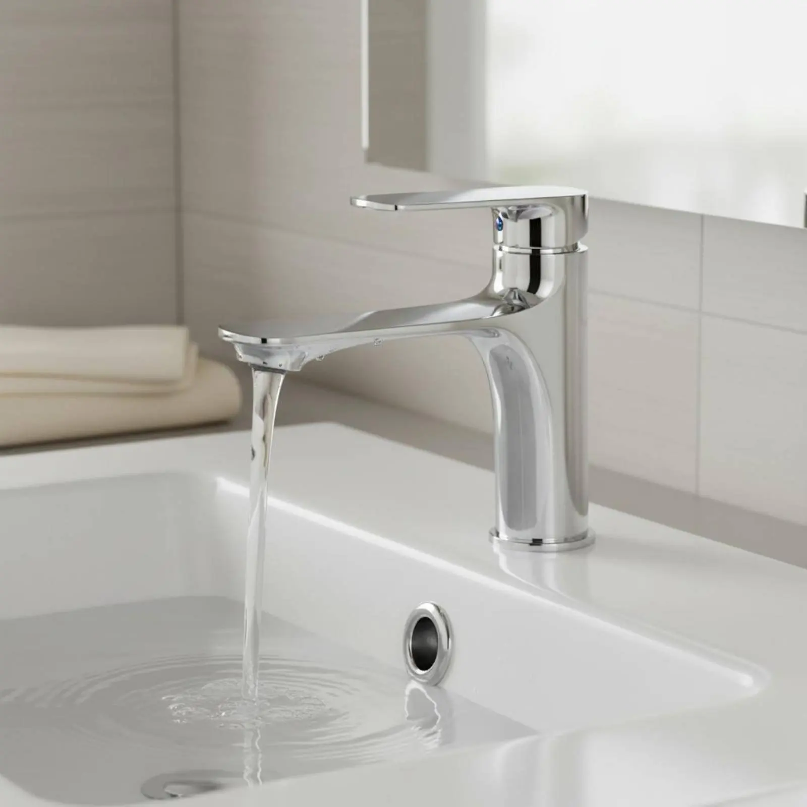 Hot and Cold Water Blending Tap Anti-Spray Design Hot and Cold Blending Tap Bathroom Sink Faucet Easy to Install for Balcony
Hot and Cold Water Blending Tap Anti-Spray Design Hot and Cold Blending Tap Bathroom Sink Faucet Easy to Install for Balcony