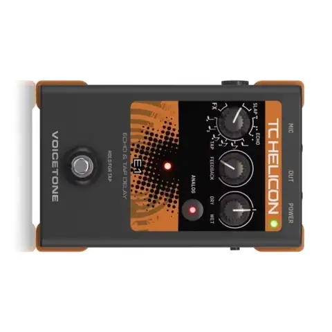 TC-Helicon VoiceTone E1 Guitar Effect Pedal