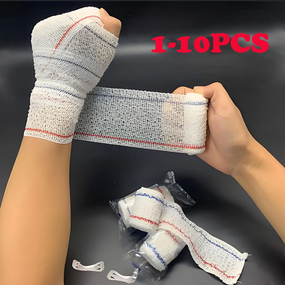 1-10PCS Spandex Wrinkle Elastic Bandage Medical Emergency Wound Care Elastic Crepe Bandage For Outdoor Sports Sprain Injured
1-10PCS Spandex Wrinkle Elastic Bandage Medical Emergency Wound Care Elastic Crepe Bandage For Outdoor Sports Sprain Injured