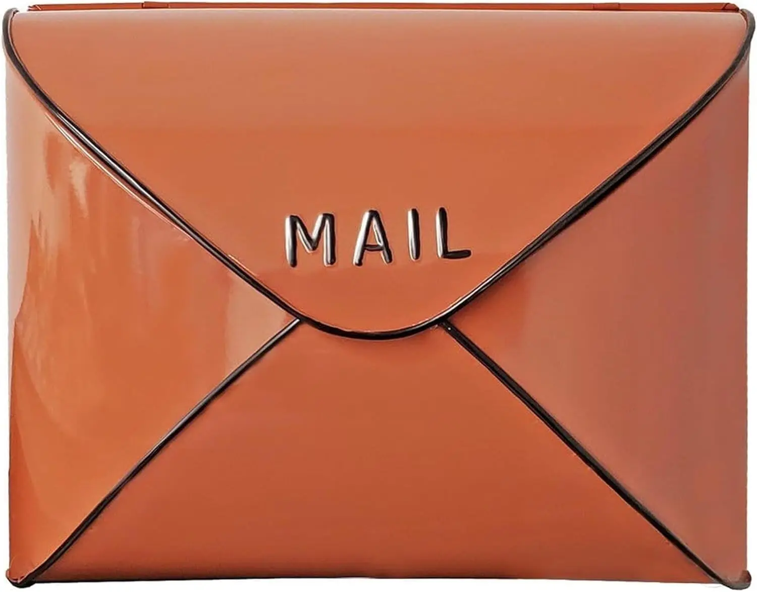 Terracotta Wall Mount Mailbox, 10.25x12.5x5 Inch Waterproof Outdoor Envelope Mailbox
Terracotta Wall Mount Mailbox, 10.25x12.5x5 Inch Waterproof Outdoor Envelope Mailbox