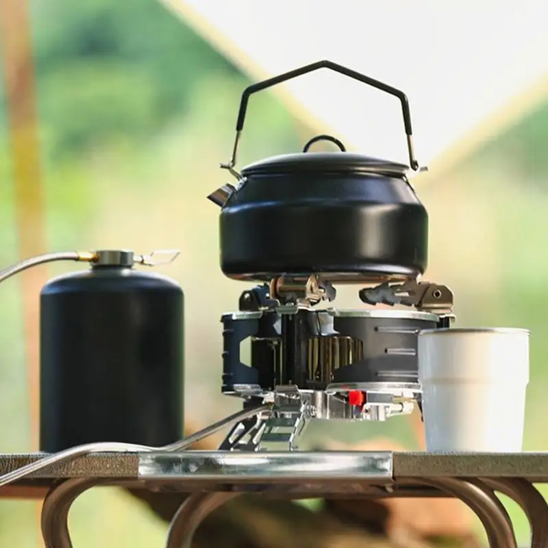 77HC 1 Litre Camping Kettle with Foldable Handle Fast Heating Gas Teapot Outdoor Lightweight Whistling Stainless Steel Kettle
77HC 1 Litre Camping Kettle with Foldable Handle Fast Heating Gas Teapot Outdoor Lightweight Whistling Stainless Steel Kettle