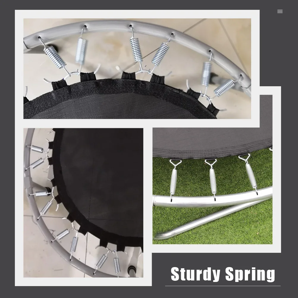 10 Pcs Heavy Duty Trampoline Spring Galvanized Steel Wire Replacement Anti Rust Tension Spring Professional Accessories Sturdy
10 Pcs Heavy Duty Trampoline Spring Galvanized Steel Wire Replacement Anti Rust Tension Spring Professional Accessories Sturdy