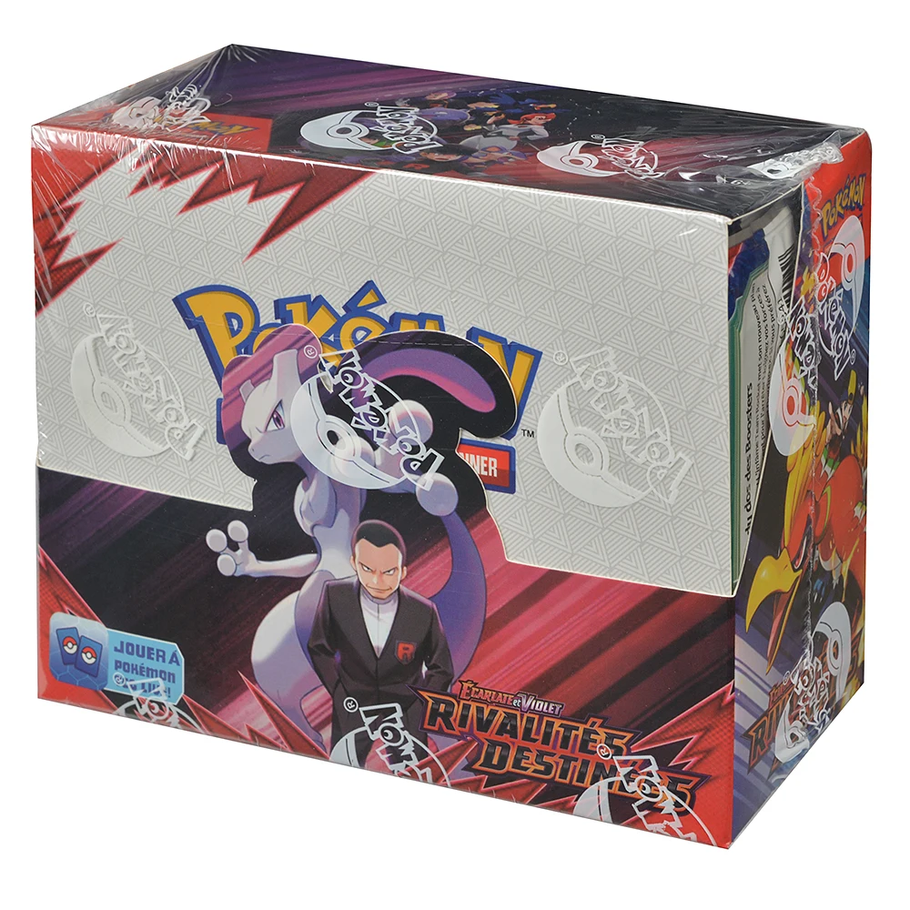 360P French Pokémon TCG: Ecarlet & Violet RIVALITES DESTINEES Booster Box Pokemoned Card Game 36 Pack Box
360P French Pokémon TCG: Ecarlet & Violet RIVALITES DESTINEES Booster Box Pokemoned Card Game 36 Pack Box
