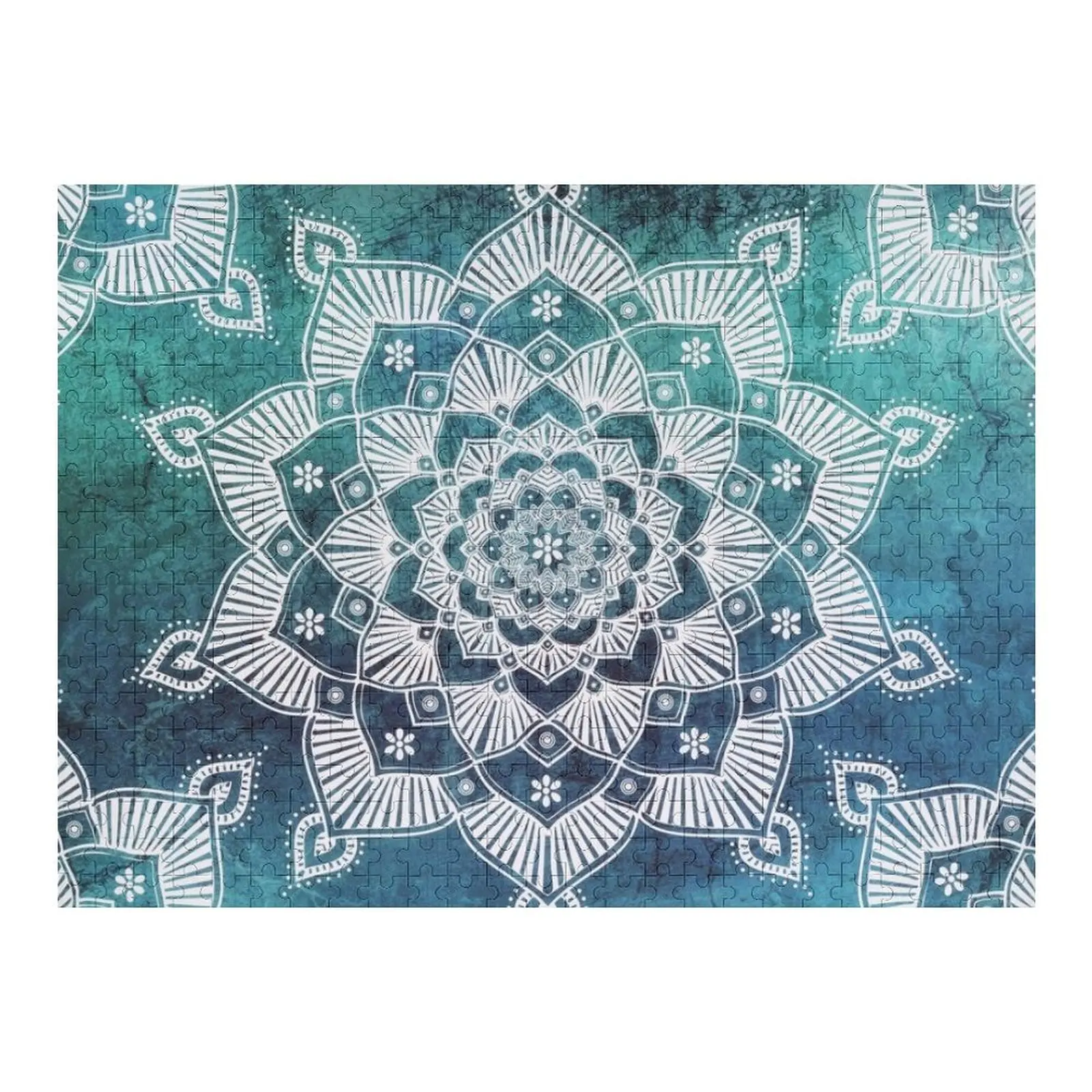 Мандала Aqua Spirit/бирюзовый белый дзен Йога Мандала Пазл Woodens для взрослых Персонализированный подарок Пазл для женатых 
Мандала Aqua Spirit/бирюзовый белый дзен Йога Мандала Пазл Woodens для взрослых Персонализированный подарок Пазл для женатых