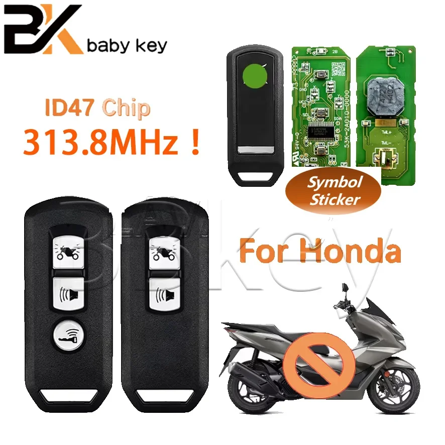 K77 313,8 МГц ключ дистанционного управления для мотоцикла Honda скутер K77 ADV SH 150 Forza 300 PCX150 карта 433 МГц 47 чип
K77 313,8 МГц ключ дистанционного управления для мотоцикла Honda скутер K77 ADV SH 150 Forza 300 PCX150 карта 433 МГц 47 чип