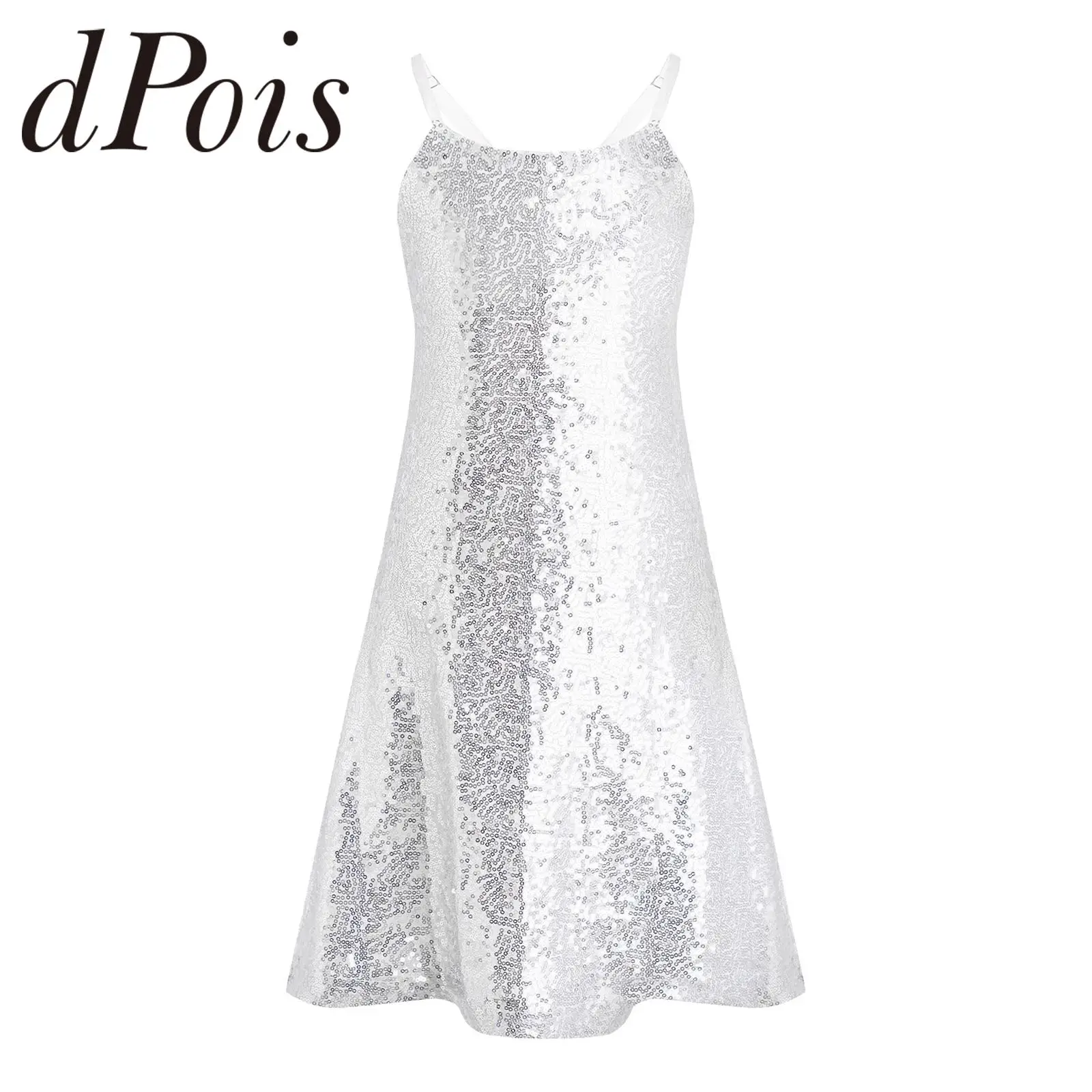 Children Disco Jazz Dance Dress Theme Party Dances Festivals Prom Gown Kids Girls Shiny Sequin Party Dress Performance Costume
Children Disco Jazz Dance Dress Theme Party Dances Festivals Prom Gown Kids Girls Shiny Sequin Party Dress Performance Costume