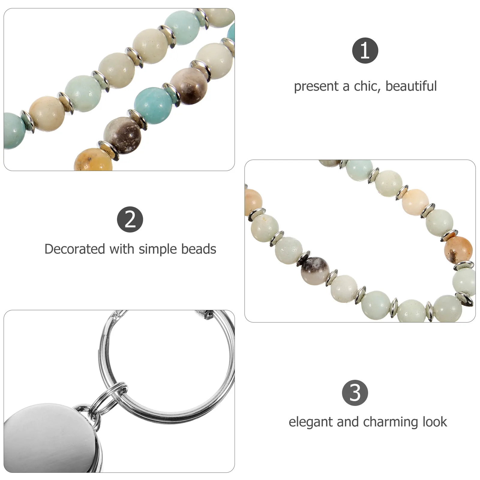 1Set Id Badge Necklace Lanyard Bead Chain Stylish Badge Holder Clip for Nurses Students Office Workers Lanyards for Women
1Set Id Badge Necklace Lanyard Bead Chain Stylish Badge Holder Clip for Nurses Students Office Workers Lanyards for Women