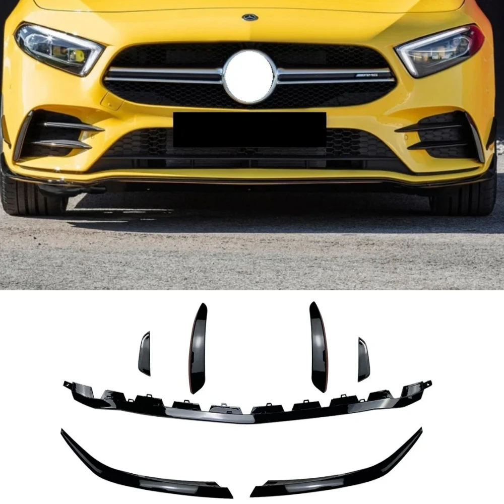 Front Bumper Spoiler Front Lip Blade Lower Grille For Mercedes Benz A Class W177 A180 A200 A220 A35 AMG
Front Bumper Spoiler Front Lip Blade Lower Grille For Mercedes Benz A Class W177 A180 A200 A220 A35 AMG