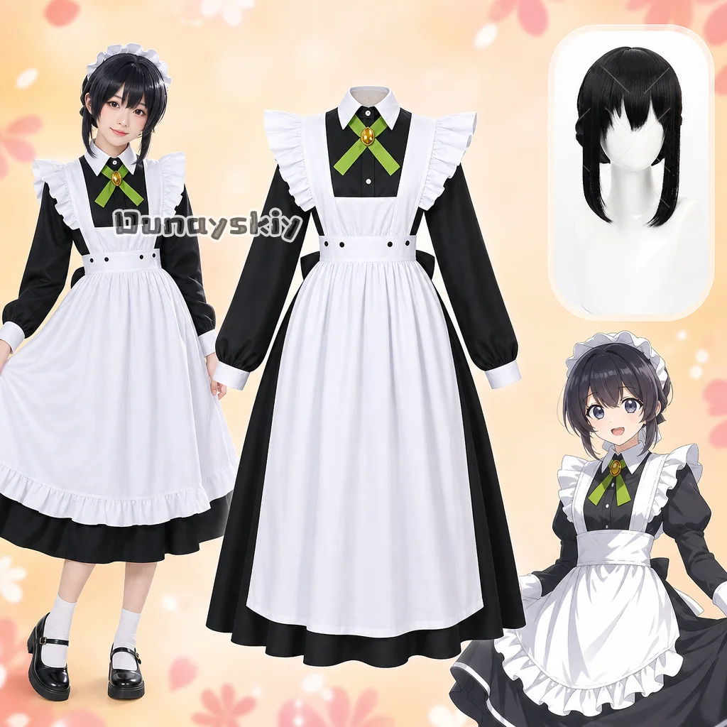 KS*26Heroine Saint No, I'm An All-Works Maid (And Proud Of It) Celestia Cosplay Maid Outfit Anime Game Costume Halloween Party
KS*26Heroine Saint No, I'm An All-Works Maid (And Proud Of It) Celestia Cosplay Maid Outfit Anime Game Costume Halloween Party