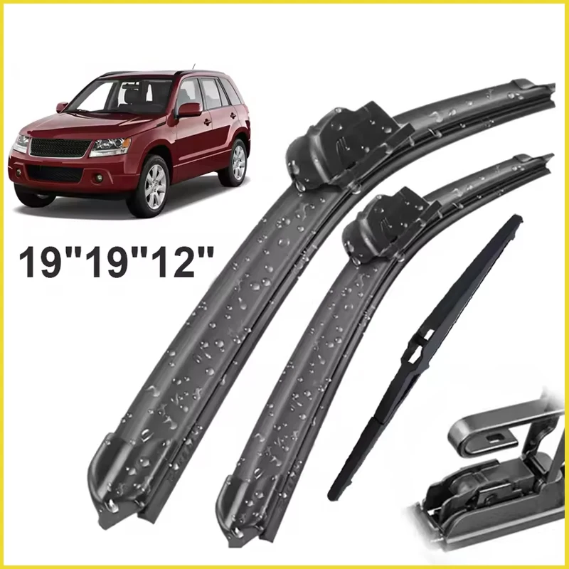 Wiper Front & Rear Wiper Blades Set Kit For Suzuki Grand Vitara 2005 - 2015 Windshield Windscreen Rain Brushes 19"+19"+12"
Wiper Front & Rear Wiper Blades Set Kit For Suzuki Grand Vitara 2005 - 2015 Windshield Windscreen Rain Brushes 19"+19"+12"