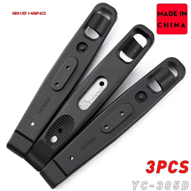 BIKEHAND 3PCS Bicycle Tyre Tire Lever Nylon MTB Bike Wheel Remover Pry Open The Cycling Tire Repair Tool With A Pry Bar
BIKEHAND 3PCS Bicycle Tyre Tire Lever Nylon MTB Bike Wheel Remover Pry Open The Cycling Tire Repair Tool With A Pry Bar