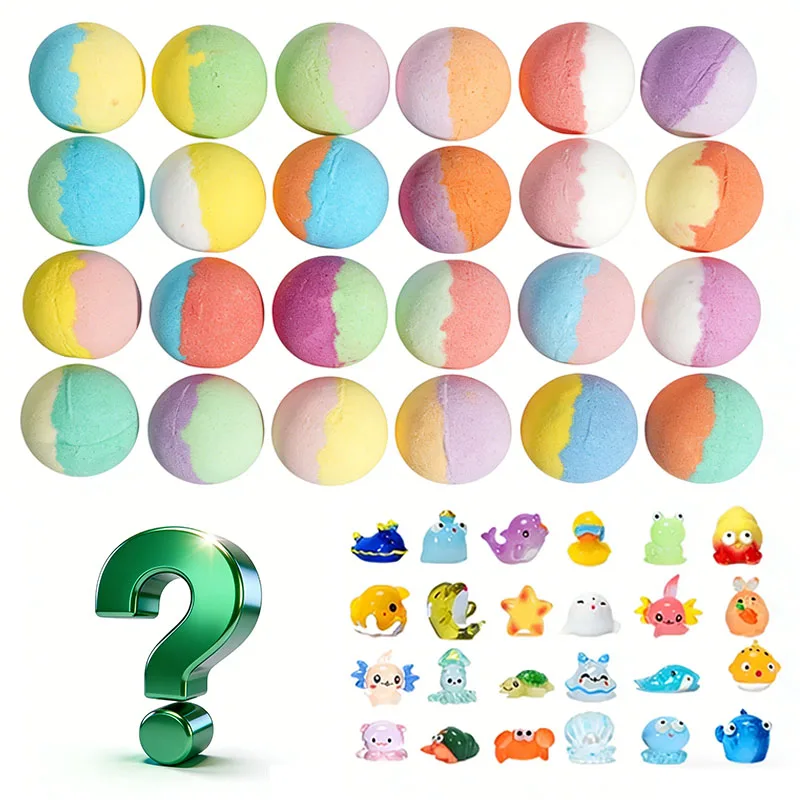 Blind Mystery Box Single Bath Bombs with Surprise Toy Inside - Bath Fizzy Balls Bathing Tools 50g/1pc Special Gift Dropshipping
Blind Mystery Box Single Bath Bombs with Surprise Toy Inside - Bath Fizzy Balls Bathing Tools 50g/1pc Special Gift Dropshipping