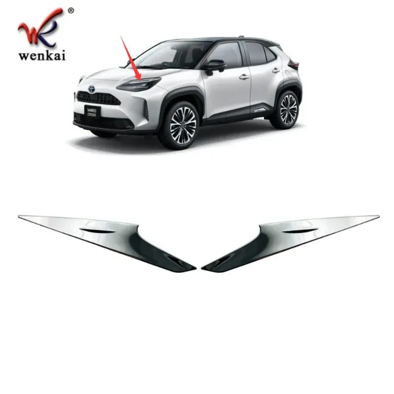For Toyota Yaris Cross 2021 Car Front Rear Headlight Eyebrow Strip Cover Trim Eyelids Accessories Exterior Kit
For Toyota Yaris Cross 2021 Car Front Rear Headlight Eyebrow Strip Cover Trim Eyelids Accessories Exterior Kit