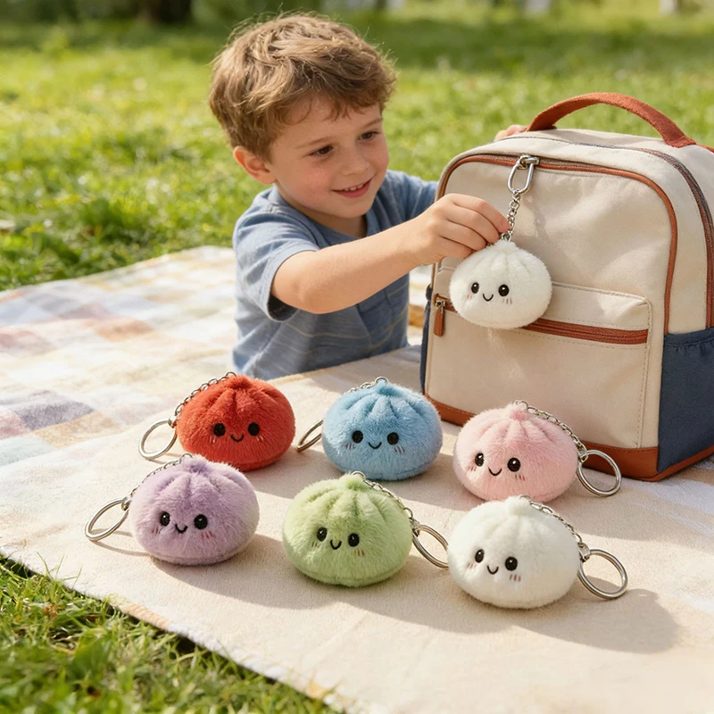 Cute Plush Little Steamed Buns Pendant Creative Keychain Smiley Face Bun Bag Pendants Cartoon Xiao Long Bao Backpack Charm
Cute Plush Little Steamed Buns Pendant Creative Keychain Smiley Face Bun Bag Pendants Cartoon Xiao Long Bao Backpack Charm