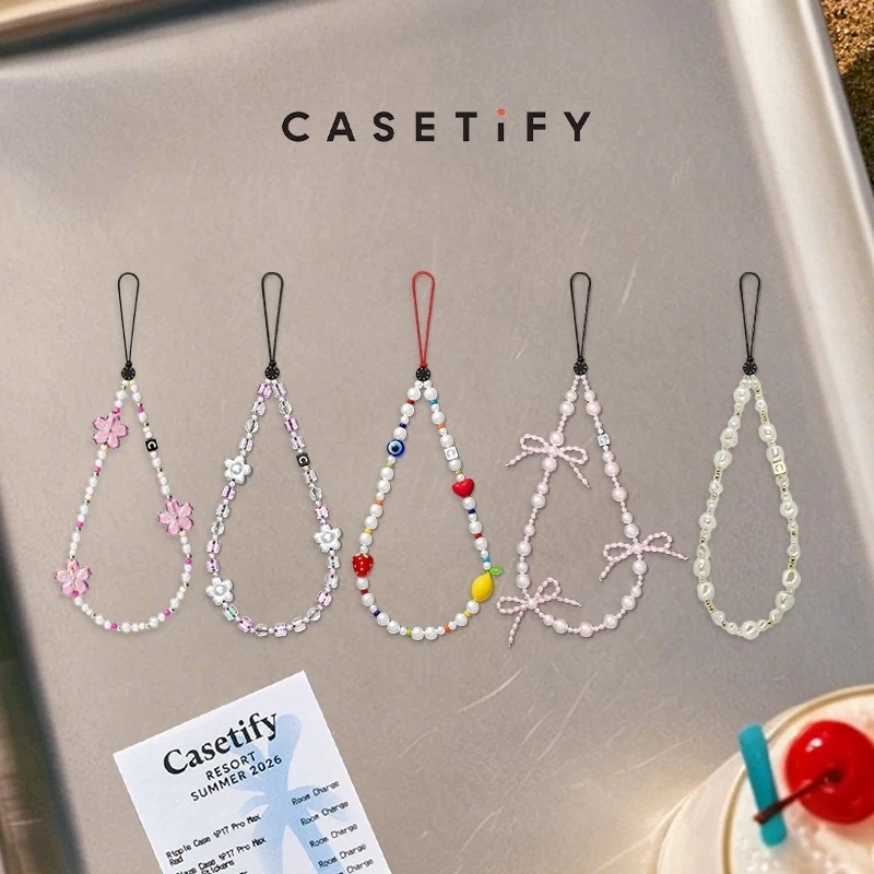CASETiFY Ballet Bow /Flower / Star / Misty Cyan Portable Phone Charm Accessories Compatible with All iPhone Models
CASETiFY Ballet Bow /Flower / Star / Misty Cyan Portable Phone Charm Accessories Compatible with All iPhone Models