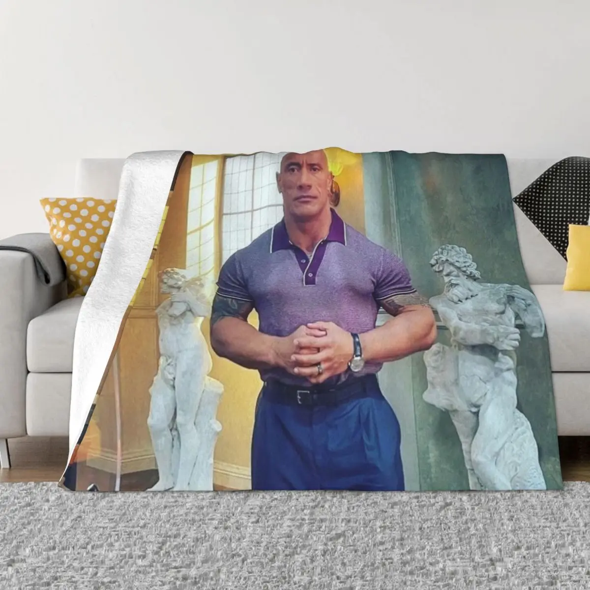 Одеяло Dwayne Johnson Actor 000682, одеяло, комфортное теплое мягкое одеяло на зиму, одеяло 
Одеяло Dwayne Johnson Actor 000682, одеяло, комфортное теплое мягкое одеяло на зиму, одеяло