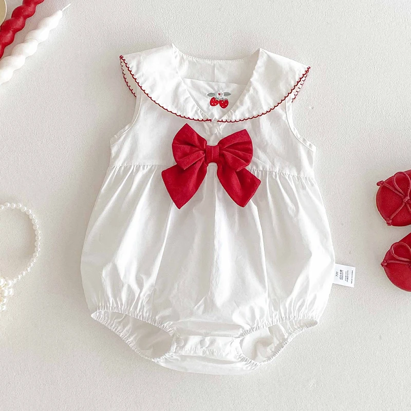 2025 New Summer 0-24M Baby Girls Clothing Newborn Baby Girls Romper Sleeveless Cotton Splicing Toddler Baby Girls Jumpsuit
2025 New Summer 0-24M Baby Girls Clothing Newborn Baby Girls Romper Sleeveless Cotton Splicing Toddler Baby Girls Jumpsuit