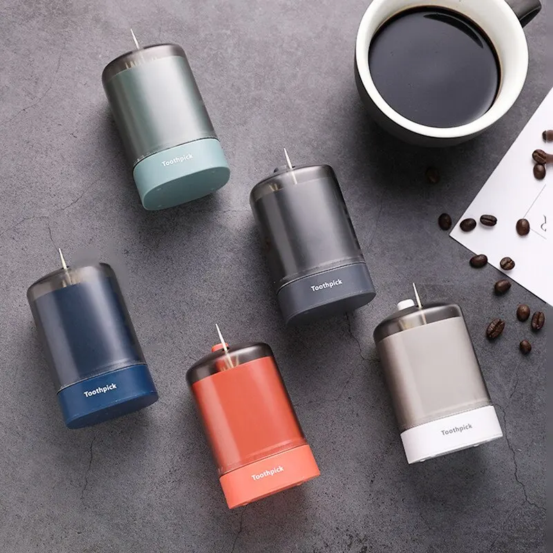 10 Pcs Press Type Toothpick Holder Automatic Pop-up Toothpick Box Hotel Kitchen Desktop Organizer Cleaning Dental Tools
10 Pcs Press Type Toothpick Holder Automatic Pop-up Toothpick Box Hotel Kitchen Desktop Organizer Cleaning Dental Tools