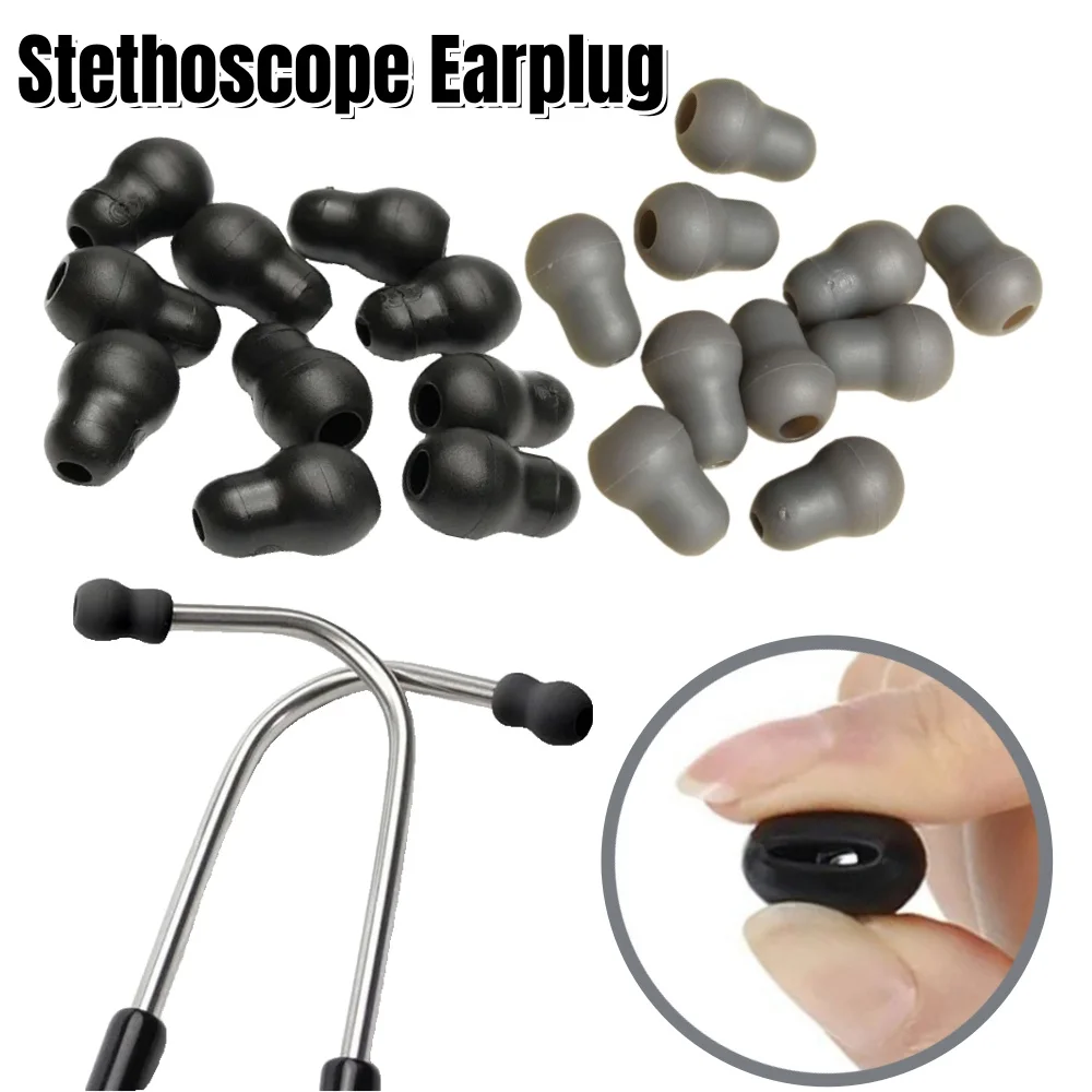 10pcs/lot 2Color Super Comfortable and Soft Stethoscope Earplug Silicone Eartips Earpieces for Stethoscope Universal Replacement
10pcs/lot 2Color Super Comfortable and Soft Stethoscope Earplug Silicone Eartips Earpieces for Stethoscope Universal Replacement