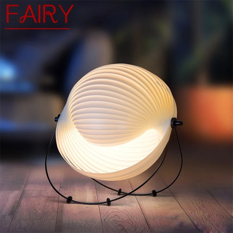 FAIRY Modern Table Lamp Creative LED White Pleated Lampshade Desk Decorative Bed Light For Home
FAIRY Modern Table Lamp Creative LED White Pleated Lampshade Desk Decorative Bed Light For Home