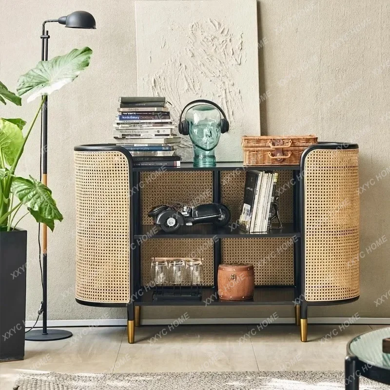 lModern Minimalist Solid Wood Sideboard Household Rattan Storage Organizer Tea Side Cabinet
lModern Minimalist Solid Wood Sideboard Household Rattan Storage Organizer Tea Side Cabinet