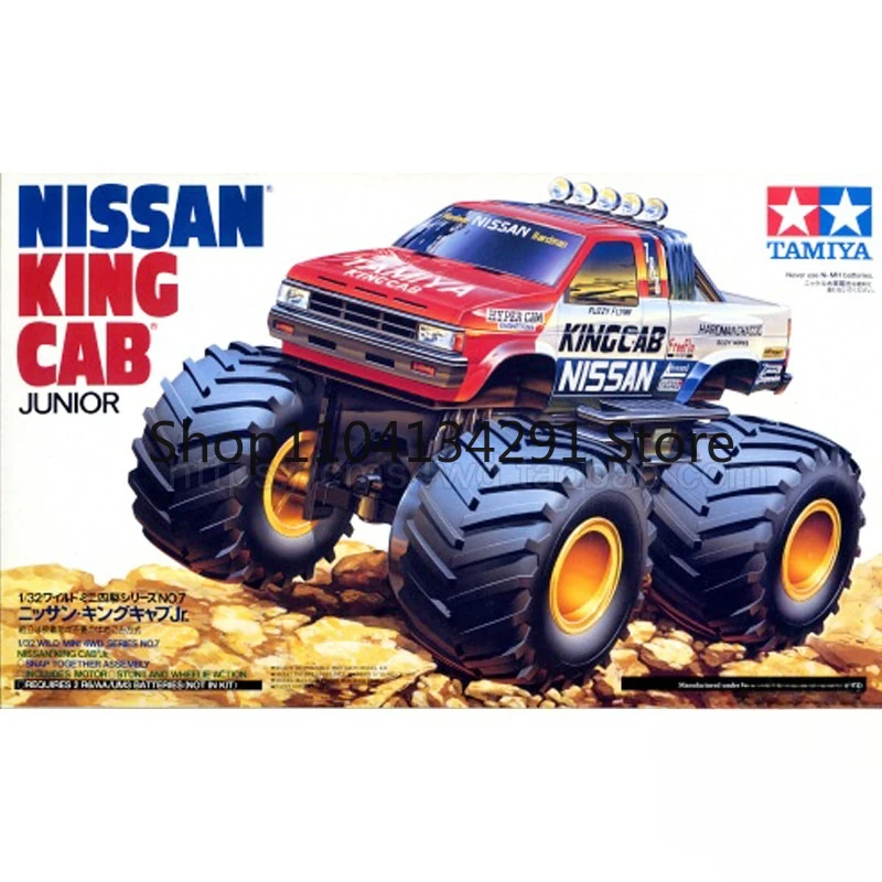 Original Tamiya 4WD Monster Truck Nissan King Cab 17007 Birthday Gift Toy Collectible Model
Original Tamiya 4WD Monster Truck Nissan King Cab 17007 Birthday Gift Toy Collectible Model