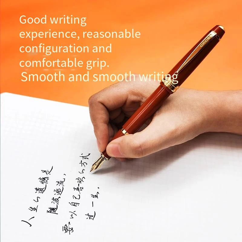 CROSS Bailey Light Fountain Pen Elegant, feather-light design with superb control for a refined writing experience.
CROSS Bailey Light Fountain Pen Elegant, feather-light design with superb control for a refined writing experience.