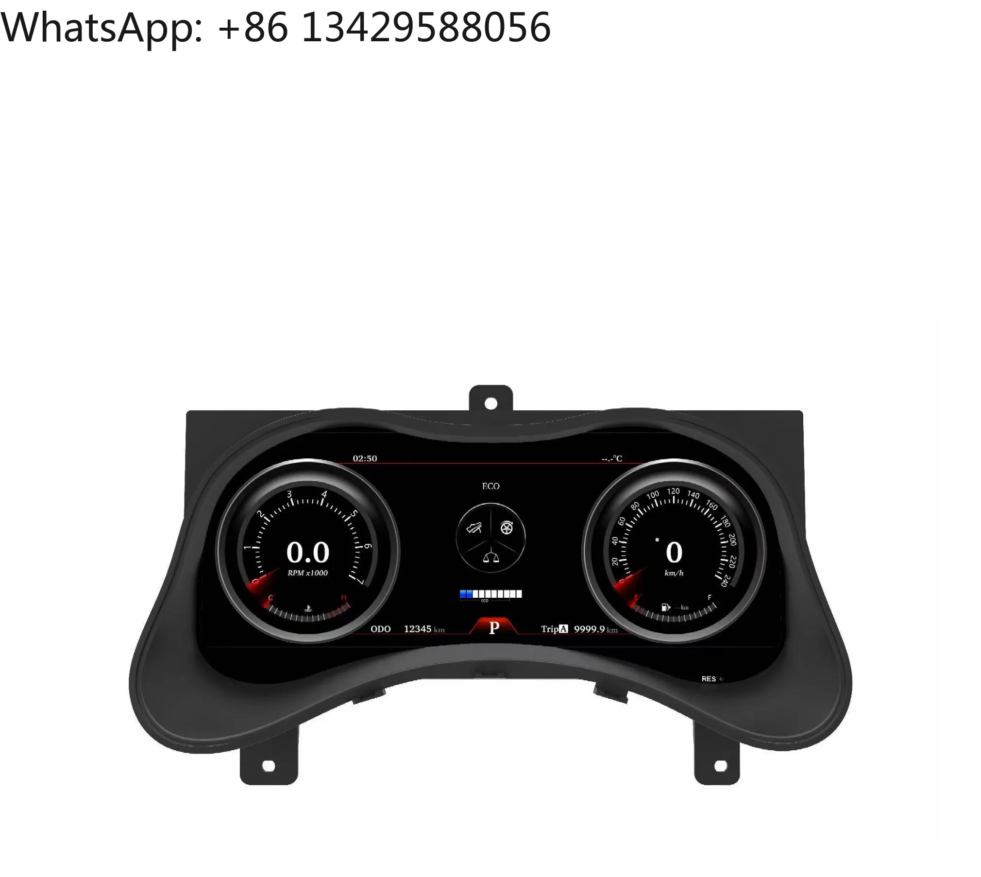 Upgrade LCD Digital Cluster Speedometer Panel for Infiniti Q70 & Q70L New Improved Linux Dashboard Auto Meter