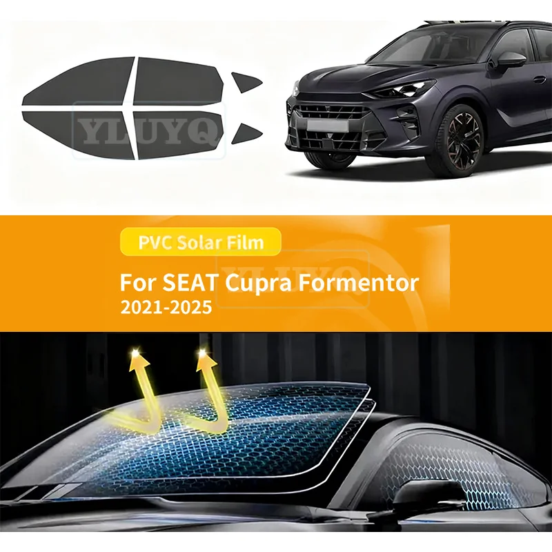 For SEAT Cupra Formentor 2021 2022 2023-2025 Pre-Cut Car Window Tint Film Kit Solar Tinted Film Privacy,Heat & UV Protection
For SEAT Cupra Formentor 2021 2022 2023-2025 Pre-Cut Car Window Tint Film Kit Solar Tinted Film Privacy,Heat & UV Protection
