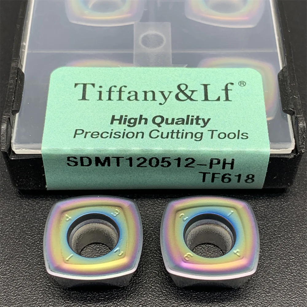 10PCS High quality colorful blue quenching train blade SDMT120512-PH TF618 high hardness cutting insert SDMT120512
10PCS High quality colorful blue quenching train blade SDMT120512-PH TF618 high hardness cutting insert SDMT120512