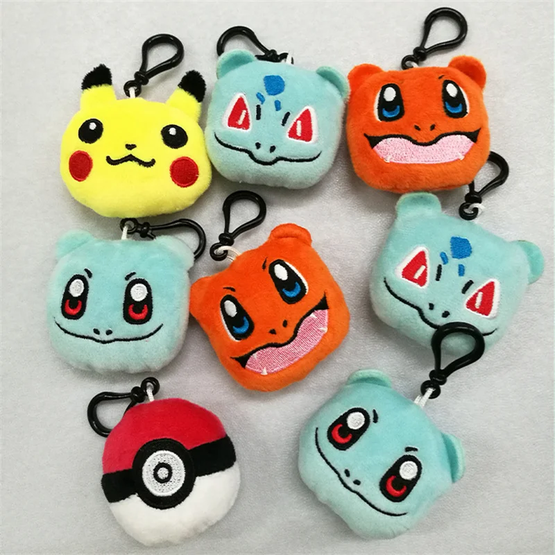 8Pcs/Set 6CM Anime Q Version Pikachu Bulbasaur Charmander Plush Toy Keychain Small Pendant Toy for Wedding Party
8Pcs/Set 6CM Anime Q Version Pikachu Bulbasaur Charmander Plush Toy Keychain Small Pendant Toy for Wedding Party