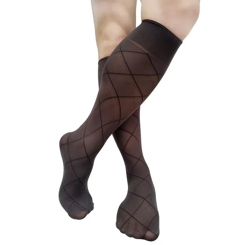 Мужские длинные носки-гольфы в клетку, прозрачные, сексуальные, для костюма, деловые, забавные
Мужские длинные носки-гольфы в клетку, прозрачные, сексуальные, для костюма, деловые, забавные