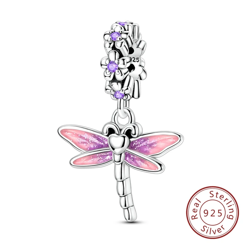 Fashionable 100% 925 Sterling Silver Dragonfly Dangle Charm Fits Bracelet & Necklac For Lovely Jewelry Accessories Gifts
Fashionable 100% 925 Sterling Silver Dragonfly Dangle Charm Fits Bracelet & Necklac For Lovely Jewelry Accessories Gifts