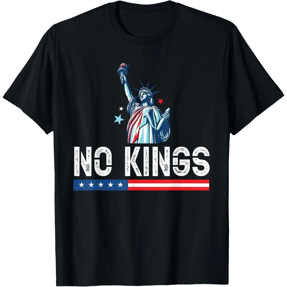 No Kings in America We The People Resist T-Shirt USA Flag 4th July Shirt Independence Day Commemorative Men Women Cotton Tees
No Kings in America We The People Resist T-Shirt USA Flag 4th July Shirt Independence Day Commemorative Men Women Cotton Tees