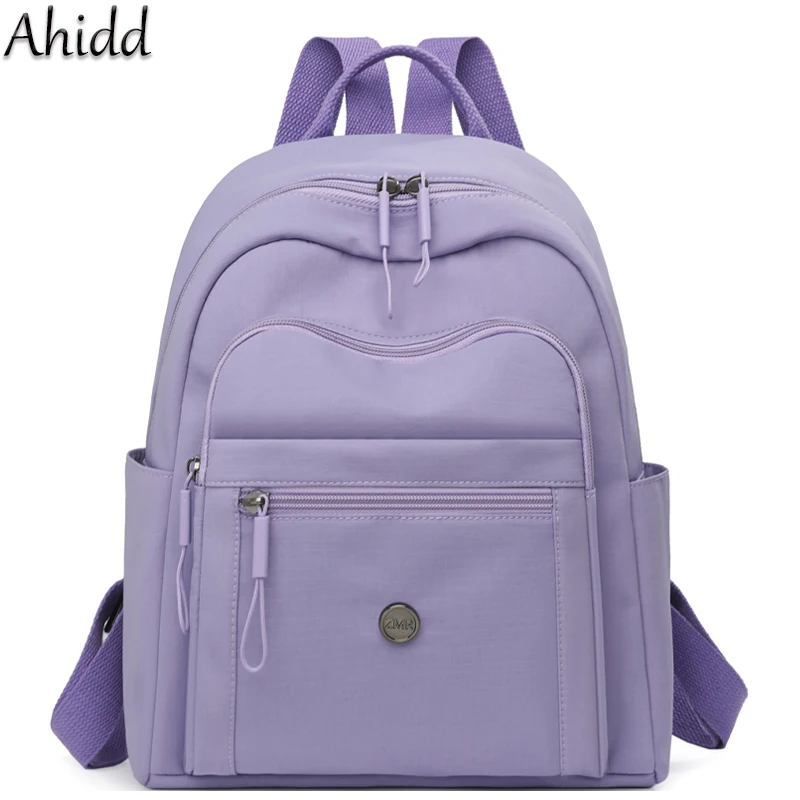 Fashion Backpack Women Waterproof Nylon Daypack Large Capacity Multiple Pockets School Bag Ladies Lightweight Travel Knapsack
Fashion Backpack Women Waterproof Nylon Daypack Large Capacity Multiple Pockets School Bag Ladies Lightweight Travel Knapsack