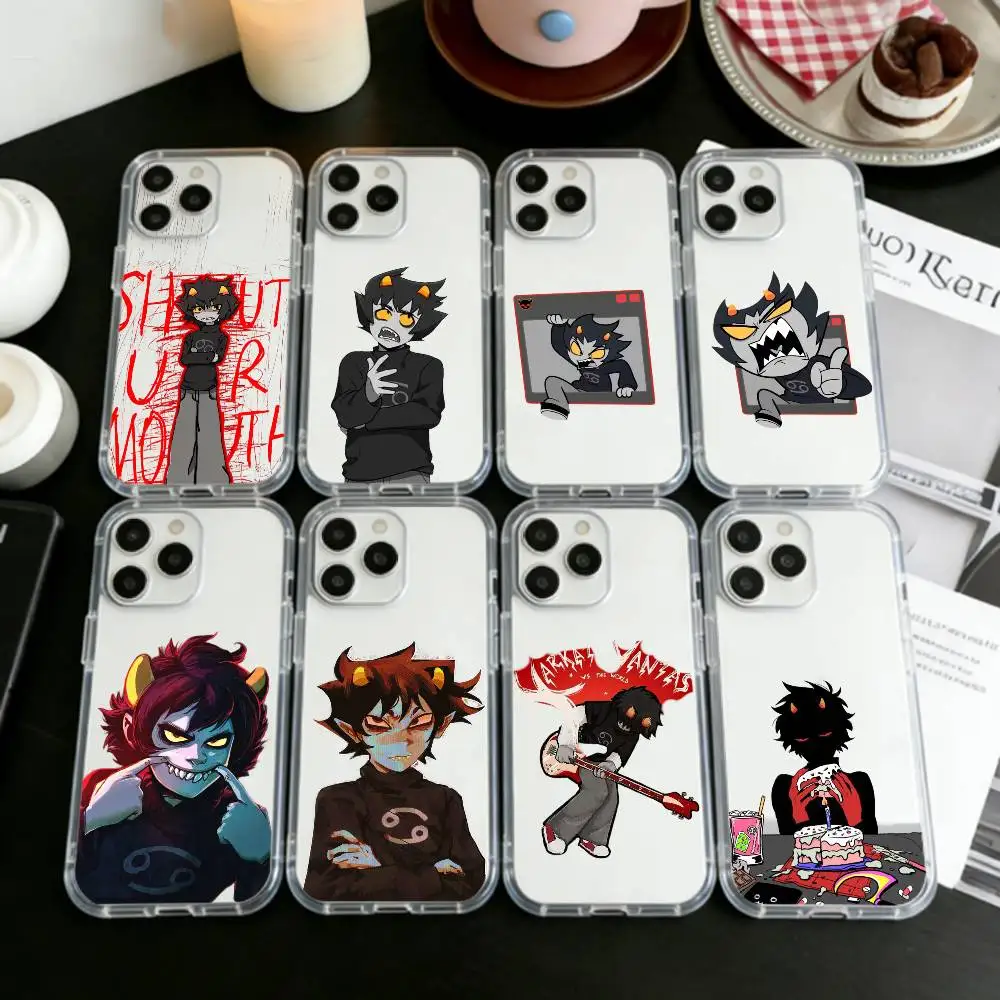 COOL K-Karkat V-Vantas Phone Case For iPhone 17 16 15 14 13 12 11 Mini Pro Max Plus Transparent Cover
COOL K-Karkat V-Vantas Phone Case For iPhone 17 16 15 14 13 12 11 Mini Pro Max Plus Transparent Cover