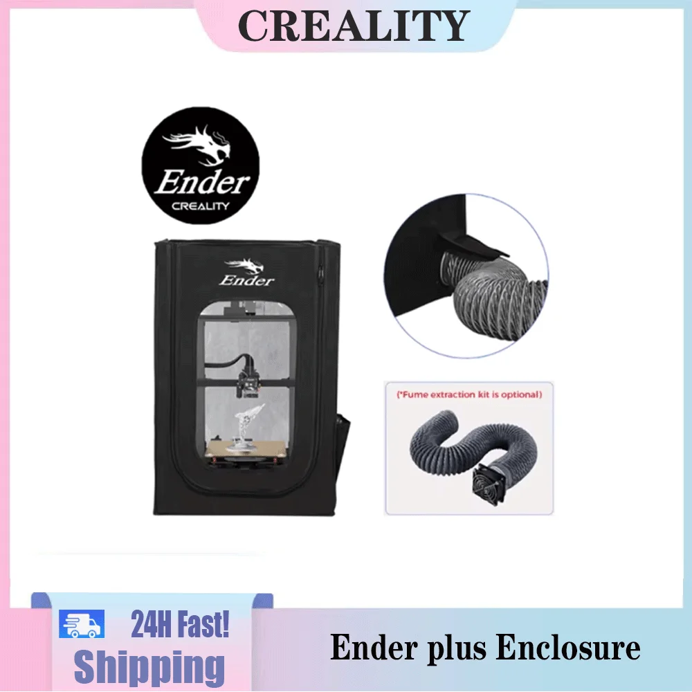 CREALITY 3D Printer Accessories Fire Retardant Ender Plus 3D Printer Enclosure With Exhaust Fan Interface 750x650x550mm
CREALITY 3D Printer Accessories Fire Retardant Ender Plus 3D Printer Enclosure With Exhaust Fan Interface 750x650x550mm