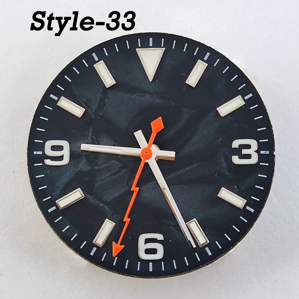 29mm dial watch parts replacement accessories NH35 dial green luminous dial lightning second hand dial set NH35 watch dial
29mm dial watch parts replacement accessories NH35 dial green luminous dial lightning second hand dial set NH35 watch dial