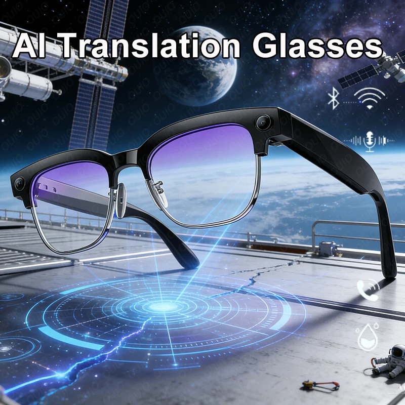 Умные очки с распознаванием фотографий AI Интеллектуальный Q&A AI Интеллектуальный перевод WIFI Передача AI Голосовое пробуждение Умные очки
Умные очки с распознаванием фотографий AI Интеллектуальный Q&A AI Интеллектуальный перевод WIFI Передача AI Голосовое пробуждение Умные очки