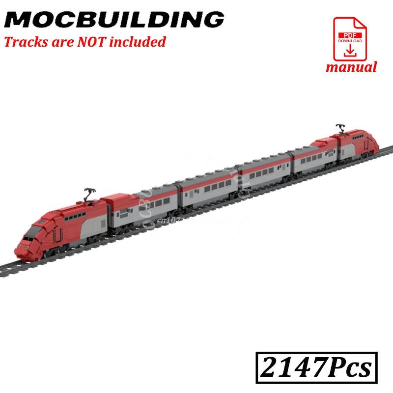 Пассажирский поезд, высокоскоростной поезд, демонстрационная модель, городская железная дорога, MOC, строительные блоки, кирпичные игрушки, строительный подарок, подарок
Пассажирский поезд, высокоскоростной поезд, демонстрационная модель, городская железная дорога, MOC, строительные блоки, кирпичные игрушки, строительный подарок, подарок