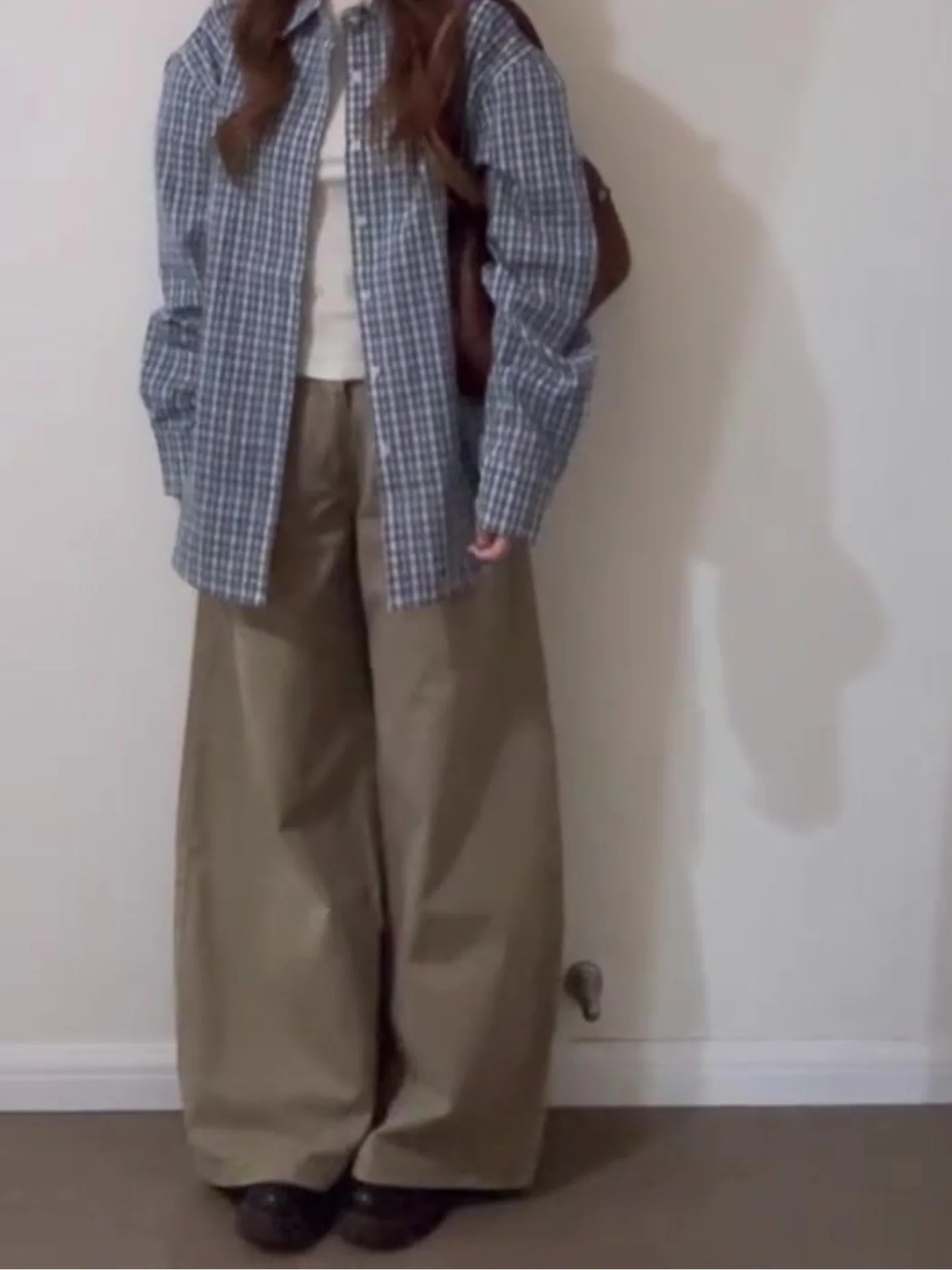 Summer 2026 Washed Khaki Denim Pants Women's Slim Straight Wide Leg Jeans High Waist American Style Spring Summer Ladies
Summer 2026 Washed Khaki Denim Pants Women's Slim Straight Wide Leg Jeans High Waist American Style Spring Summer Ladies
