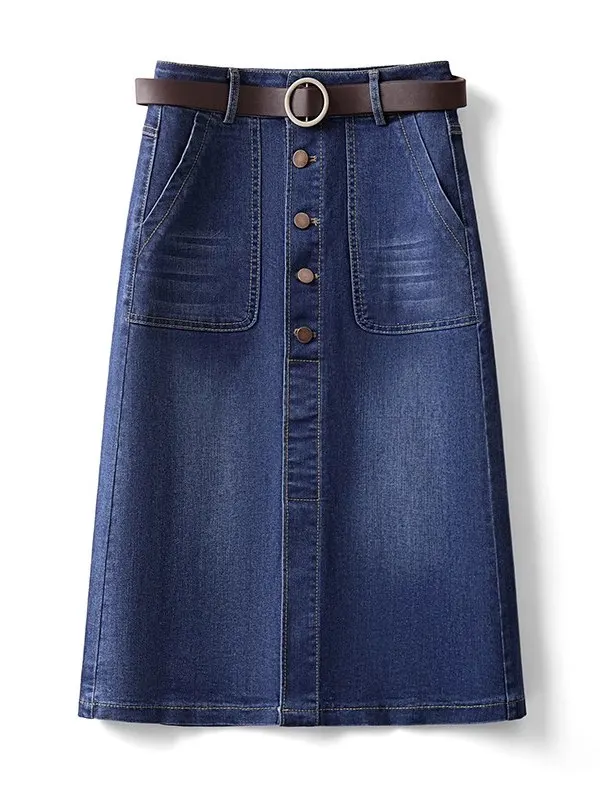 Faionable High Waist A-Line Skirt Women's Denim Skirts Spring Summer New Sle Slimming Skirts Commute Sle
Faionable High Waist A-Line Skirt Women's Denim Skirts Spring Summer New Sle Slimming Skirts Commute Sle