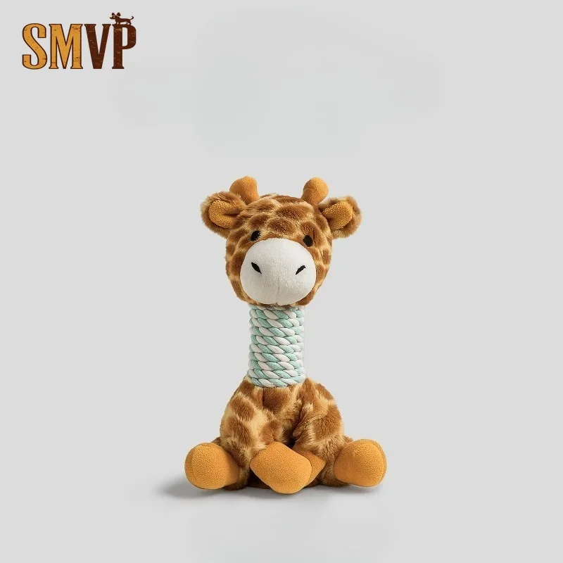 Giraffe Dog Toy Soft Plush Stuffed Animal with Cotton Rope Body Durable Chew for Teething Puppies Interactive Pet Toy for Dogs
Giraffe Dog Toy Soft Plush Stuffed Animal with Cotton Rope Body Durable Chew for Teething Puppies Interactive Pet Toy for Dogs