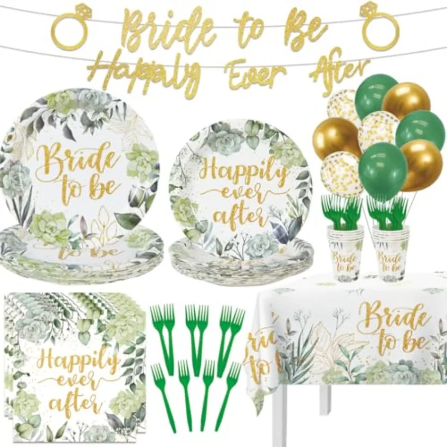 Sage Green Bridal Shower Decorations Bride to Be Decorations Bachelorette Plates and pkins Sets Bride to Be Tablecloths Happy E
Sage Green Bridal Shower Decorations Bride to Be Decorations Bachelorette Plates and pkins Sets Bride to Be Tablecloths Happy E
