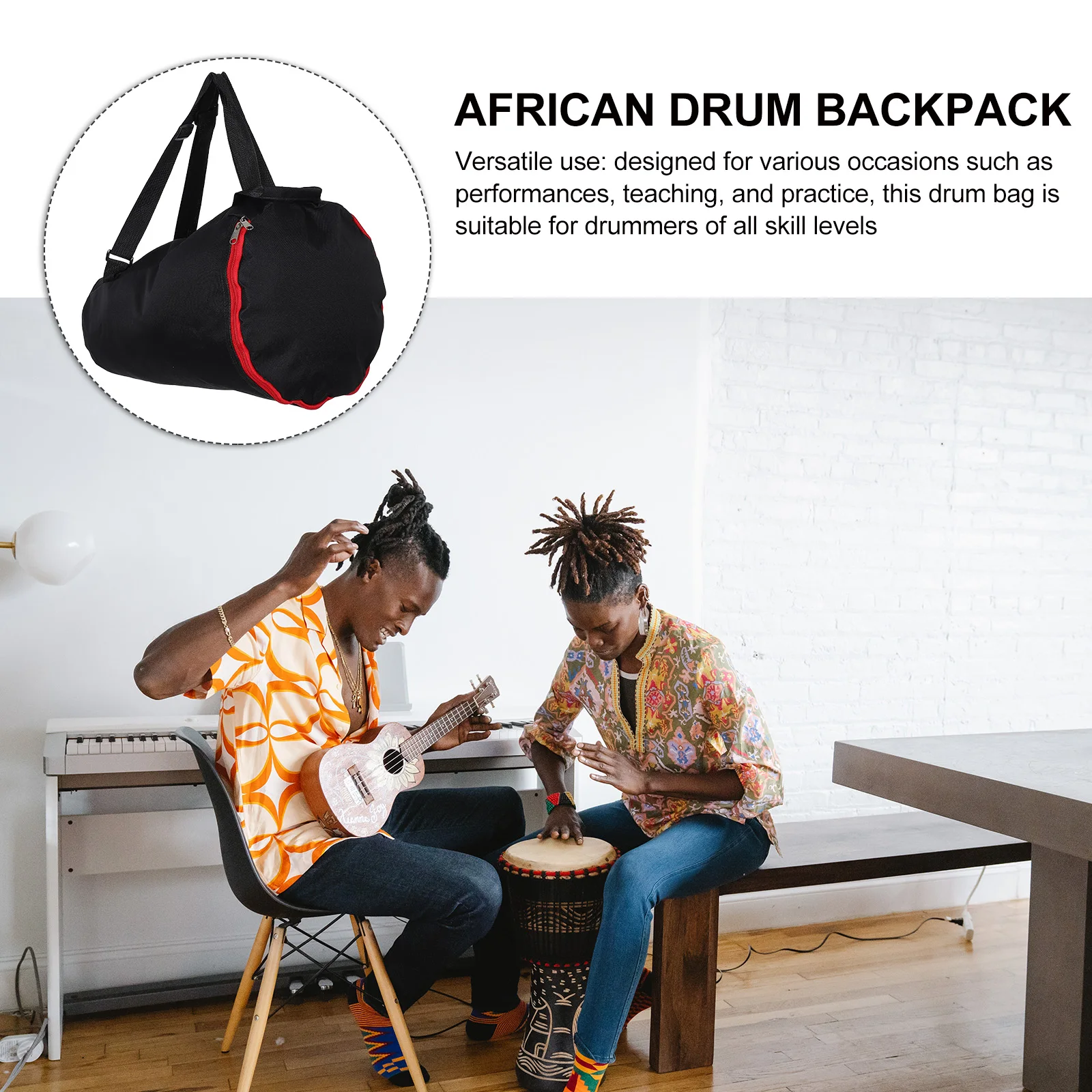 African 10 Inch Durable Protection Lightweight Djembe Case Floor Pocket Small Sound Single Drum Toddler Drum Toy
African 10 Inch Durable Protection Lightweight Djembe Case Floor Pocket Small Sound Single Drum Toddler Drum Toy