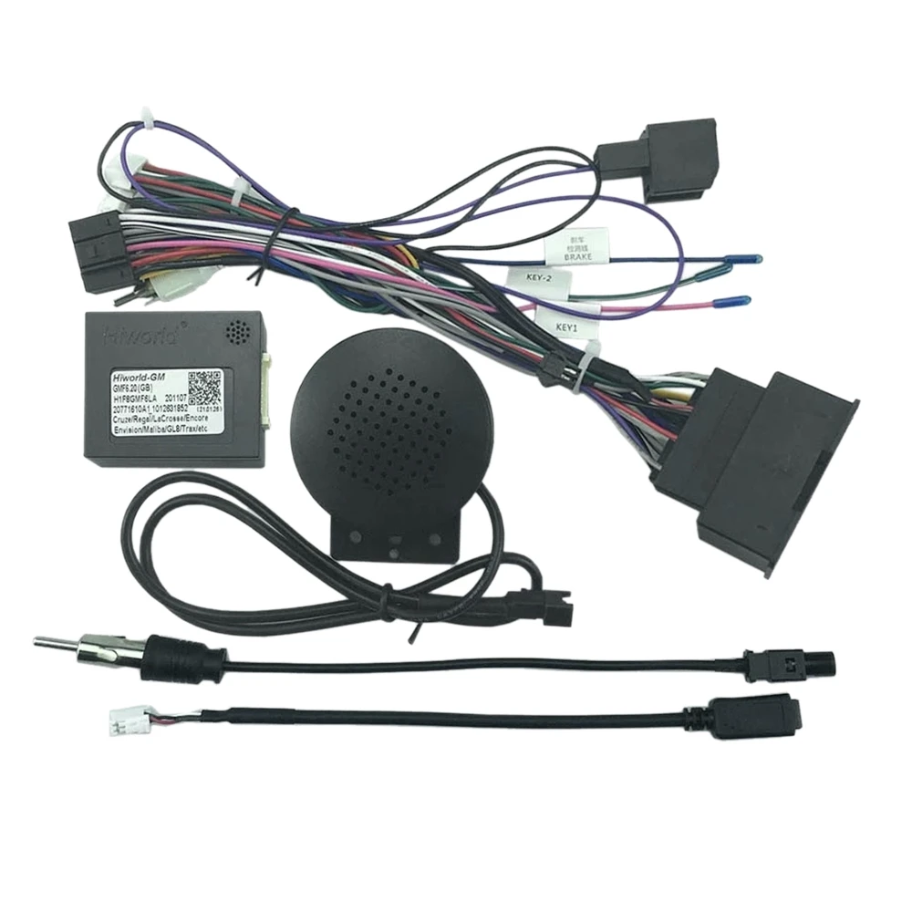 16Pin Car Audio Wiring Harness Audio Power Cord with Canbus Box for Cruze AVEO 2009
16Pin Car Audio Wiring Harness Audio Power Cord with Canbus Box for Cruze AVEO 2009