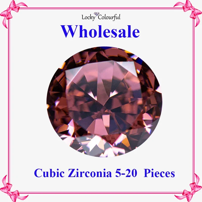Cubic Zirconia Wholesale Crushed Ice Cut Round Shape Smoke Zirconium Color Charms for Jewelry Making Materials No Certificate
Cubic Zirconia Wholesale Crushed Ice Cut Round Shape Smoke Zirconium Color Charms for Jewelry Making Materials No Certificate