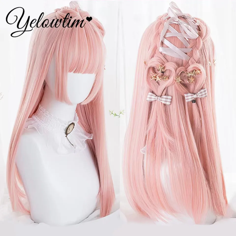 LM Long Body Wave Ombre Black Pink Cosplay Wigs Heat Resistant Synthetic Wigs Middle Part Natural Lolita Wigs For Women
LM Long Body Wave Ombre Black Pink Cosplay Wigs Heat Resistant Synthetic Wigs Middle Part Natural Lolita Wigs For Women